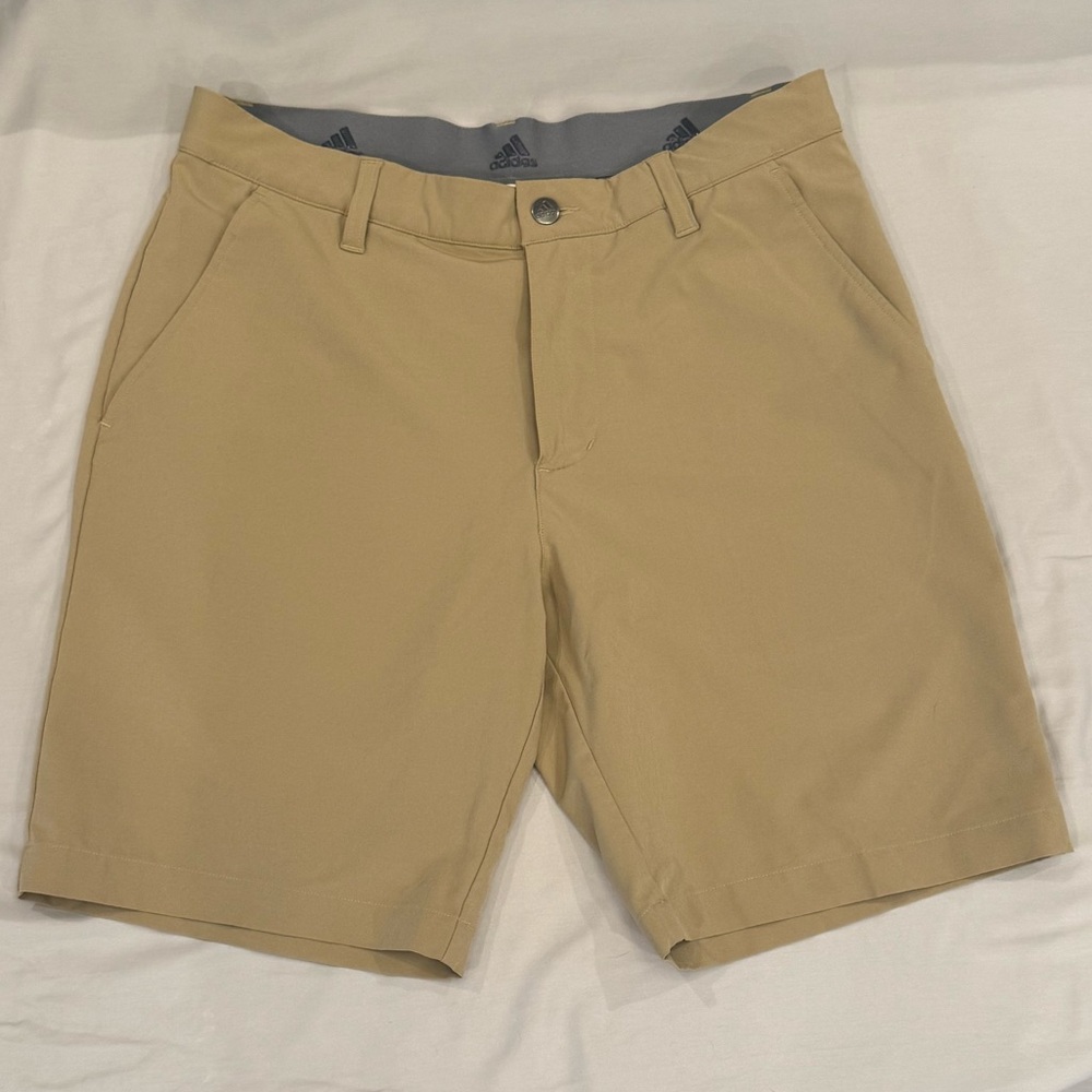 Adidas Men's Primegreen Golf Shorts Khaki Size 30
